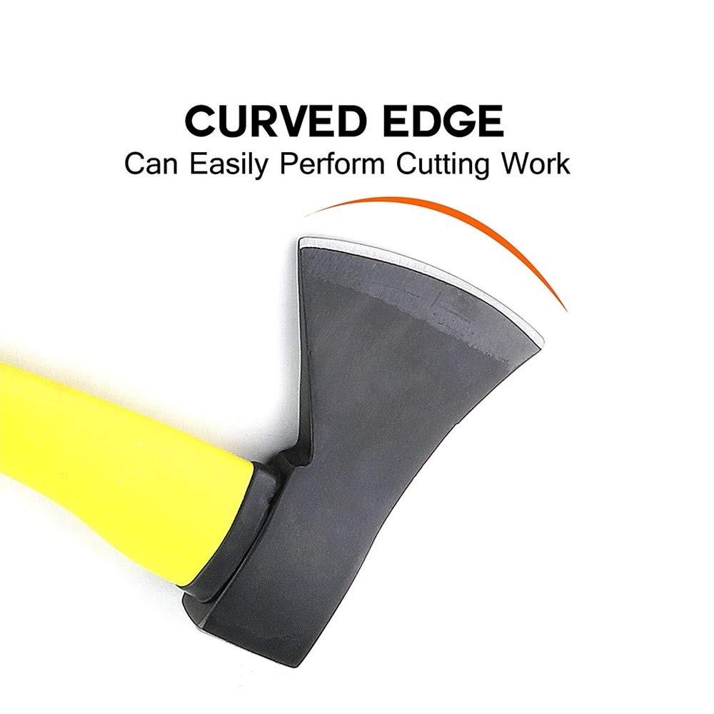 0641 -600g Hatchet Axe Fiberglass Body Rubberized Handle - SkyShopy 0641 -600g Hatchet Axe Fiberglass Body Rubberized Handle - SkyShopy